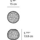Artemide - Meteorite Wall/Ceiling Light - 1701018A | Montreal Lighting & Hardware
