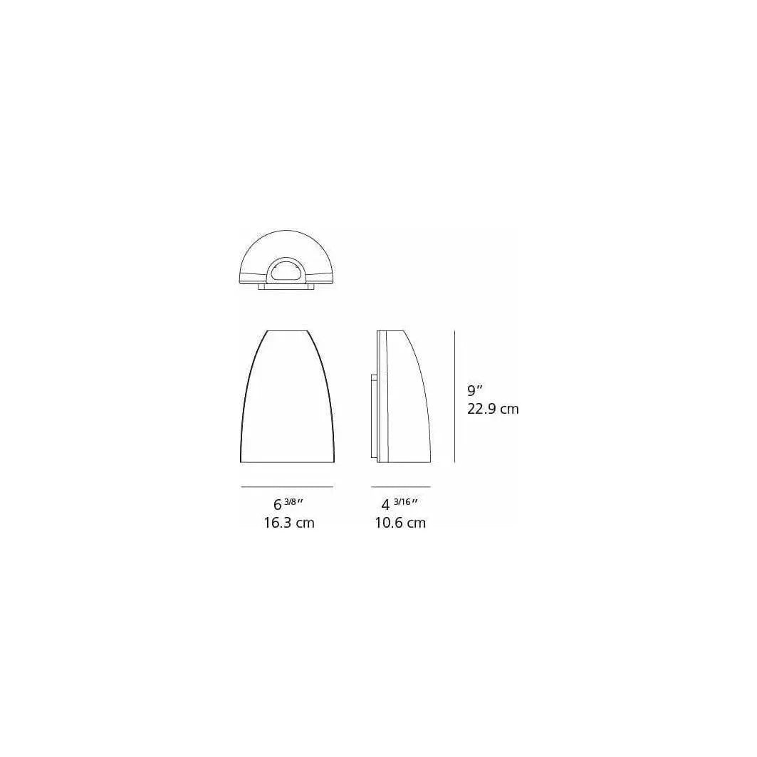 Artemide - Molla Outdoor Wall Light - T4190NLW18 | Montreal Lighting & Hardware