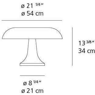 Artemide - Nesso Table Lamp - 0056055A | Montreal Lighting & Hardware