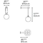 Artemide - NH Wall Light - 1277018A | Montreal Lighting & Hardware