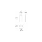Artemide - Nuda Outdoor Bollard - T083608 | Montreal Lighting & Hardware