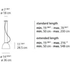 Artemide - Nur Mini Suspension - A244518 | Montreal Lighting & Hardware