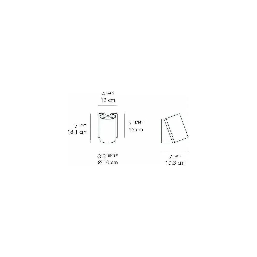 Artemide - Oblique Wall Light - T086008 | Montreal Lighting & Hardware