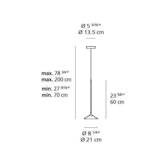 Artemide - Orsa Pendant - 0351038A | Montreal Lighting & Hardware