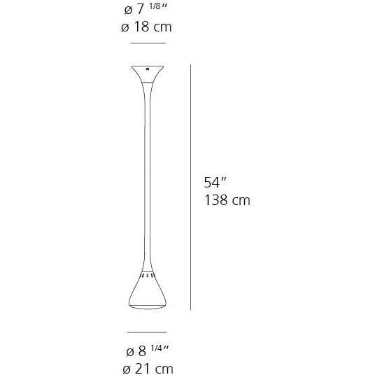 Artemide - Pipe Pendant - 0672W18A | Montreal Lighting & Hardware