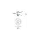 Artemide - Pirce Ceiling Light - 1255W18A | Montreal Lighting & Hardware