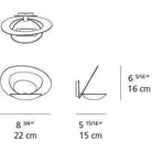 Artemide - Pirce Micro LED Wall Light - 1248W18A | Montreal Lighting & Hardware