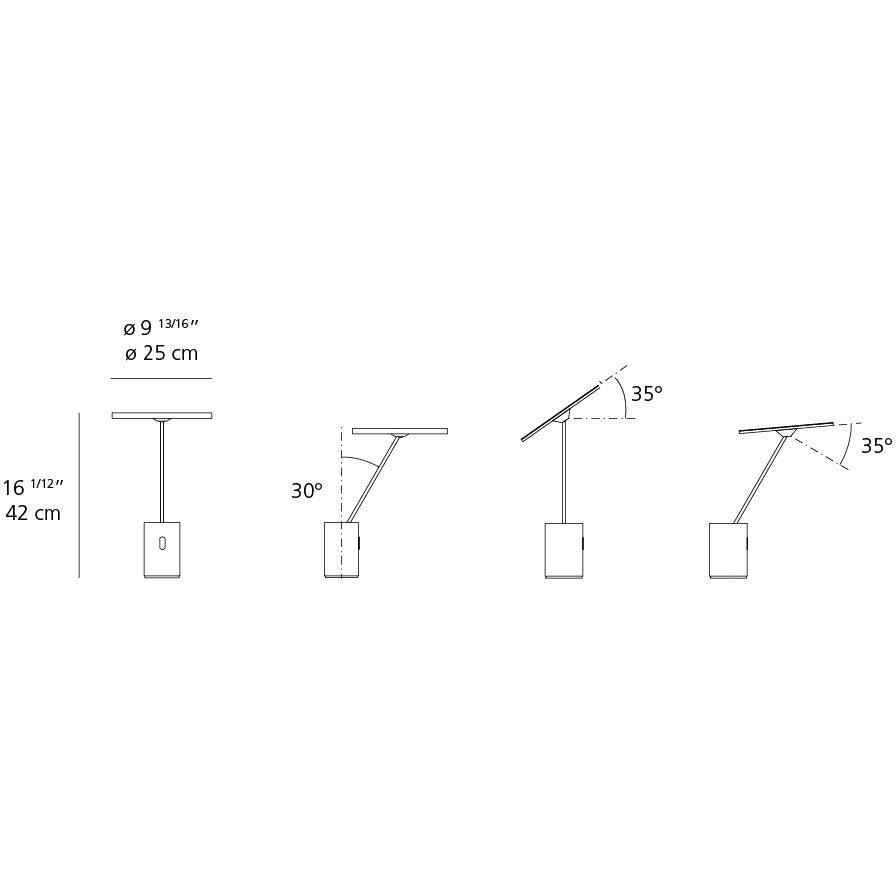 Artemide - Sisifo Table Lamp - 1732020A | Montreal Lighting & Hardware