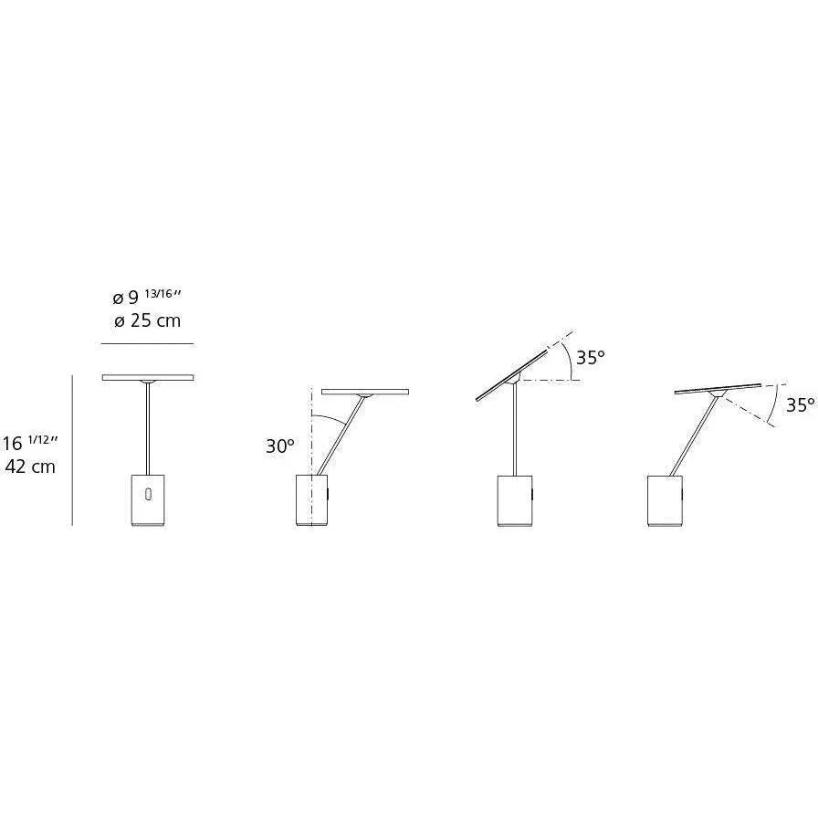 Artemide - Sisifo Table Lamp - 1732020A | Montreal Lighting & Hardware