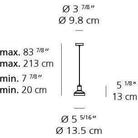 Artemide - Stablight A Suspension - DDST01001158 | Montreal Lighting & Hardware