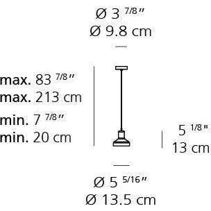 Artemide - Stablight A Suspension - DDST01001158 | Montreal Lighting & Hardware