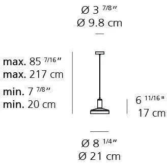Artemide - Stablight C Suspension - DDST01003158 | Montreal Lighting & Hardware