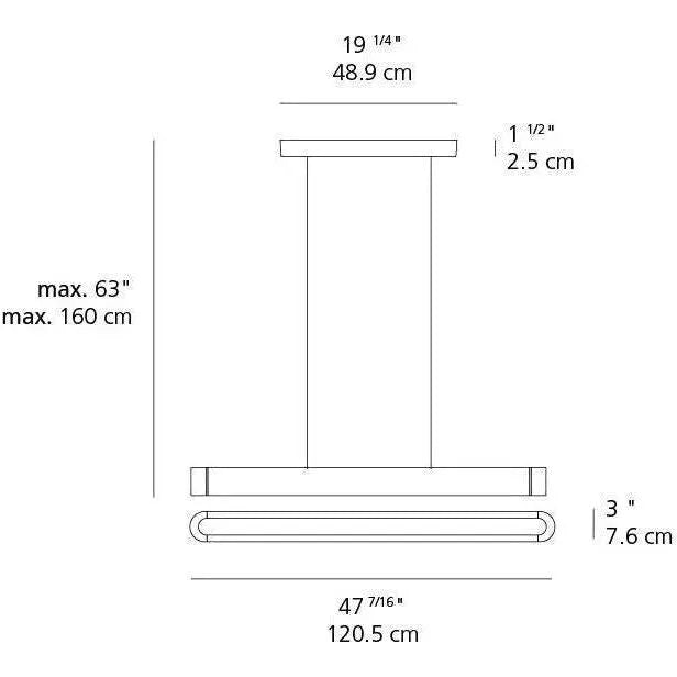 Artemide - Talo LED Suspension - 1922128A | Montreal Lighting & Hardware