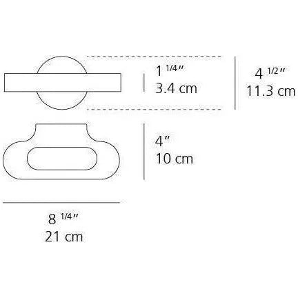 Artemide - Talo Mini Wall Light - 0615038A | Montreal Lighting & Hardware