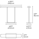 Artemide - Tempio Table Lamp - 0052010A | Montreal Lighting & Hardware