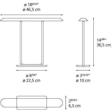 Artemide - Tempio Table Lamp - 0052010A | Montreal Lighting & Hardware