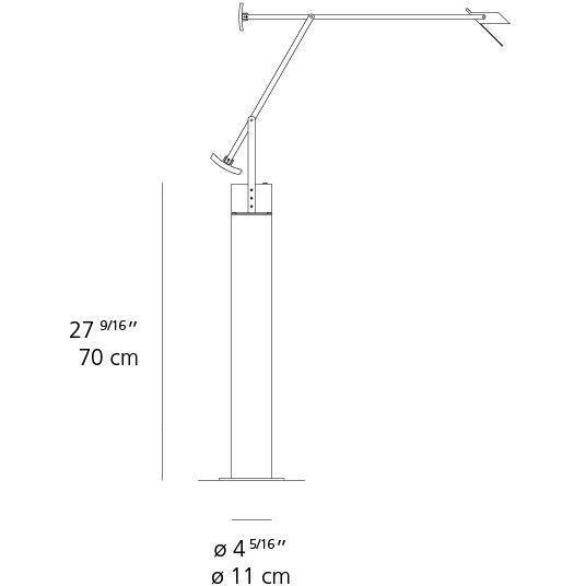 Artemide - Tizio Classic Floor Lamp - TIZ0100 | Montreal Lighting & Hardware