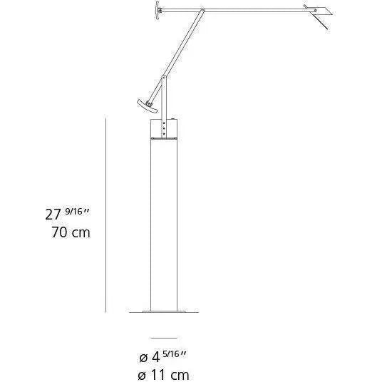 Artemide - Tizio Classic Floor Lamp - TIZ0100 | Montreal Lighting & Hardware