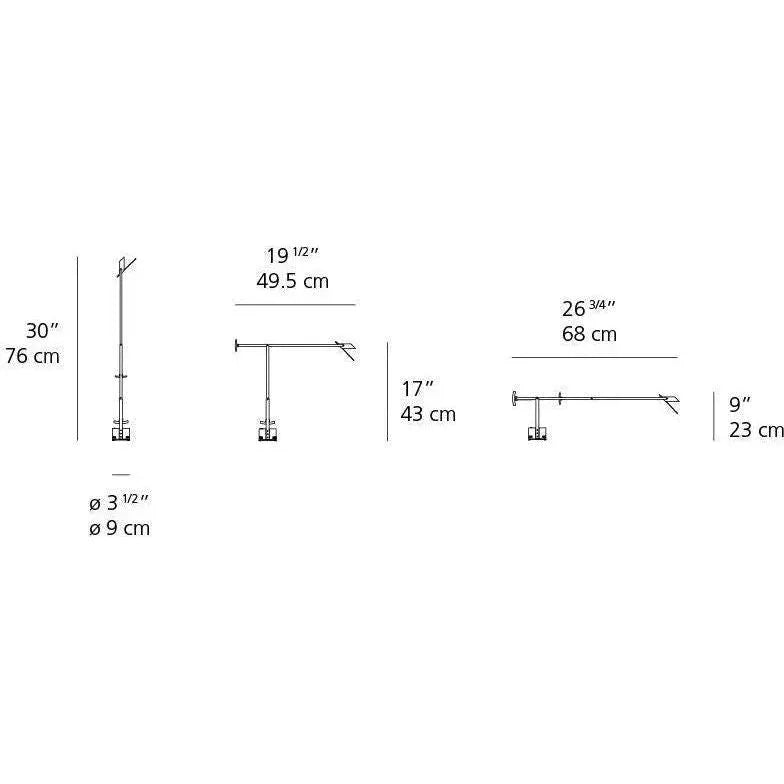 Artemide - Tizio Micro Table Lamp - A008108 | Montreal Lighting & Hardware