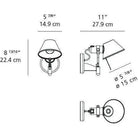 Artemide - Tolomeo Classic Wall Spot - A029258 | Montreal Lighting & Hardware