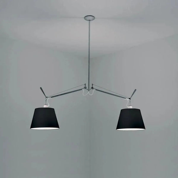 Suspension à double abat-jour Tolomeo