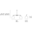 Artemide - Tolomeo Double Shade Suspension - TOL1048 | Montreal Lighting & Hardware