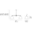 Artemide - Tolomeo Double Shade Suspension - TOL1048 | Montreal Lighting & Hardware
