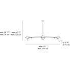 Artemide - Tolomeo Double Suspension - A036408 | Montreal Lighting & Hardware