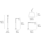 Artemide - Tolomeo Mega Floor Lamp - TLM0100 | Montreal Lighting & Hardware
