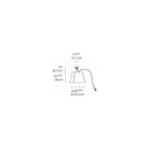 Artemide - Tolomeo Mega Outdoor Hook Pendant - TOU1104 | Montreal Lighting & Hardware