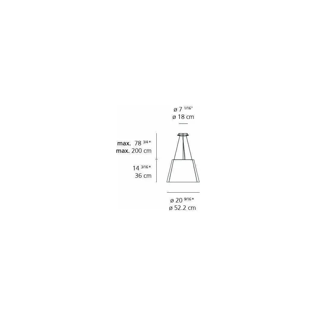 Artemide - Tolomeo Mega Outdoor Pendant - TOU1004 | Montreal Lighting & Hardware