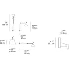 Artemide - Tolomeo Mega Wall Lamp - TLM1100 | Montreal Lighting & Hardware
