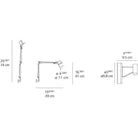 Artemide - Tolomeo Micro Wall Light - TOL1142 | Montreal Lighting & Hardware