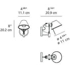Artemide - Tolomeo Micro Wall Spot - A044058 | Montreal Lighting & Hardware