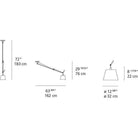 Artemide - Tolomeo Off Center Shade Suspension - TOL1054 | Montreal Lighting & Hardware
