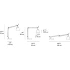 Artemide - Tolomeo Table Lamp With Shade - TLS0002 | Montreal Lighting & Hardware