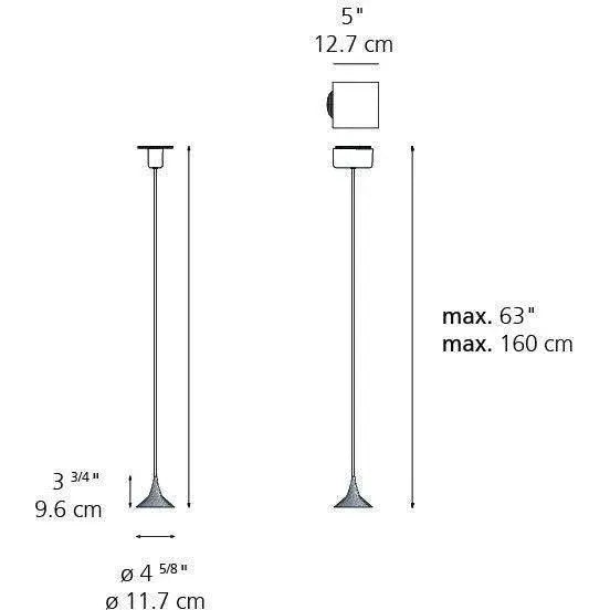 Artemide - Unterlinden Pendant - 1935018A | Montreal Lighting & Hardware