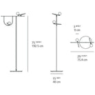 Artemide - Yanzi Floor Lamp - 1102015A | Montreal Lighting & Hardware