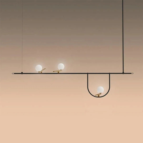 Yanzi Suspension linéaire  par Artemide | Modèle d'exposition
