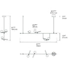 Artemide - Yanzi Linear Suspension - 1104018A | Montreal Lighting & Hardware
