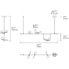 Artemide - Yanzi Linear Suspension - 1104018A | Montreal Lighting & Hardware
