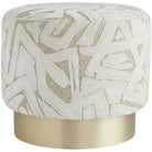 Arteriors - Avalon Ottoman - 8139 | Montreal Lighting & Hardware