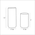 Arteriors - Kendir Candleholders, Set of 2 - 7001 | Montreal Lighting & Hardware
