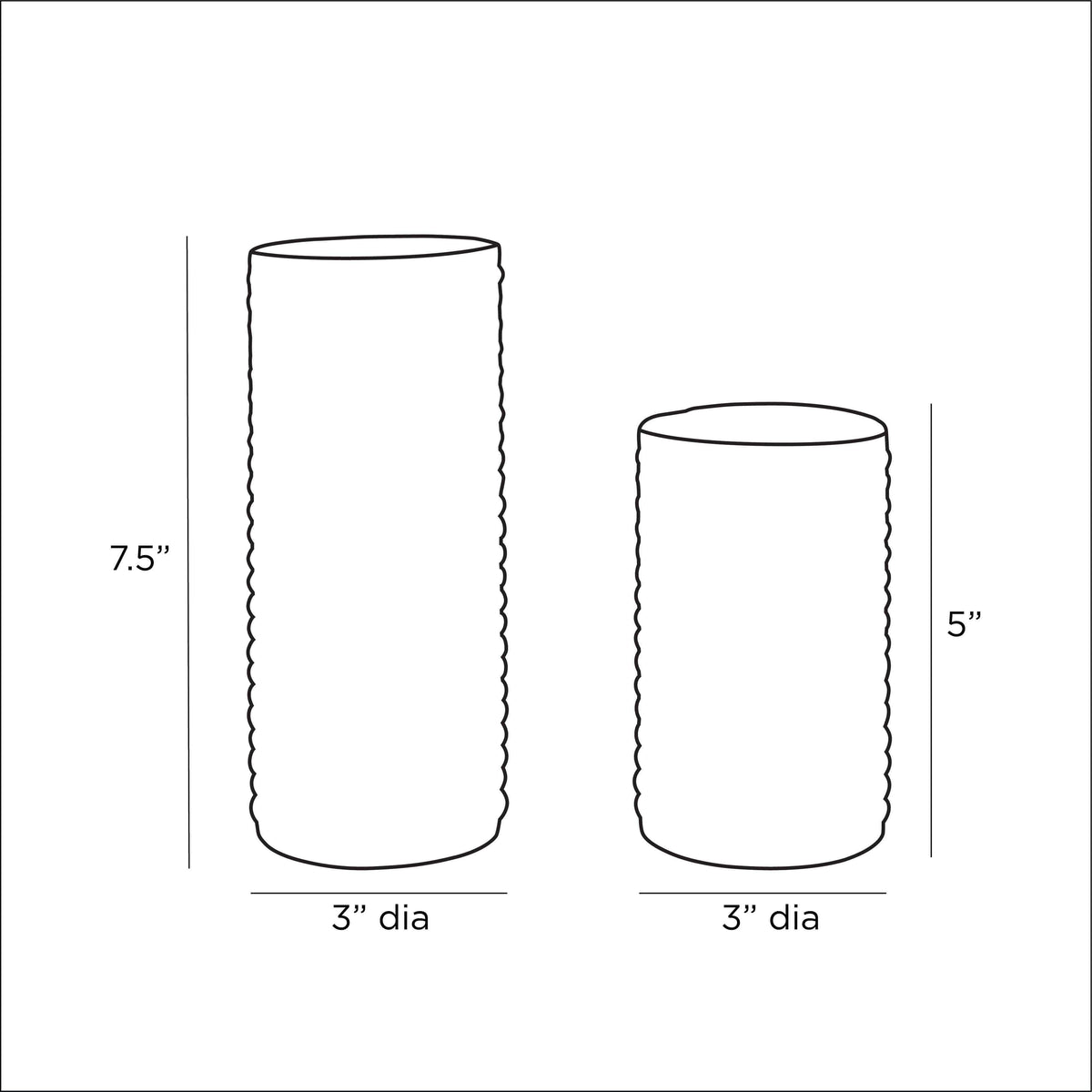 Arteriors - Kendir Candleholders, Set of 2 - 7001 | Montreal Lighting & Hardware