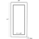 Arteriors - Marsh Floor Mirror - DW4004 | Montreal Lighting & Hardware