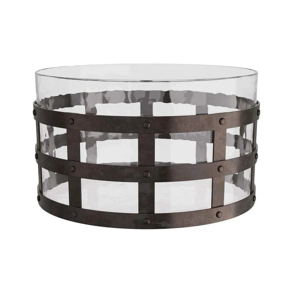 Centre de table à rivets