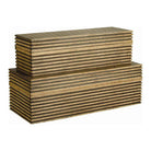 Arteriors - Trinity Boxes, Set of 2 - 2222 | Montreal Lighting & Hardware