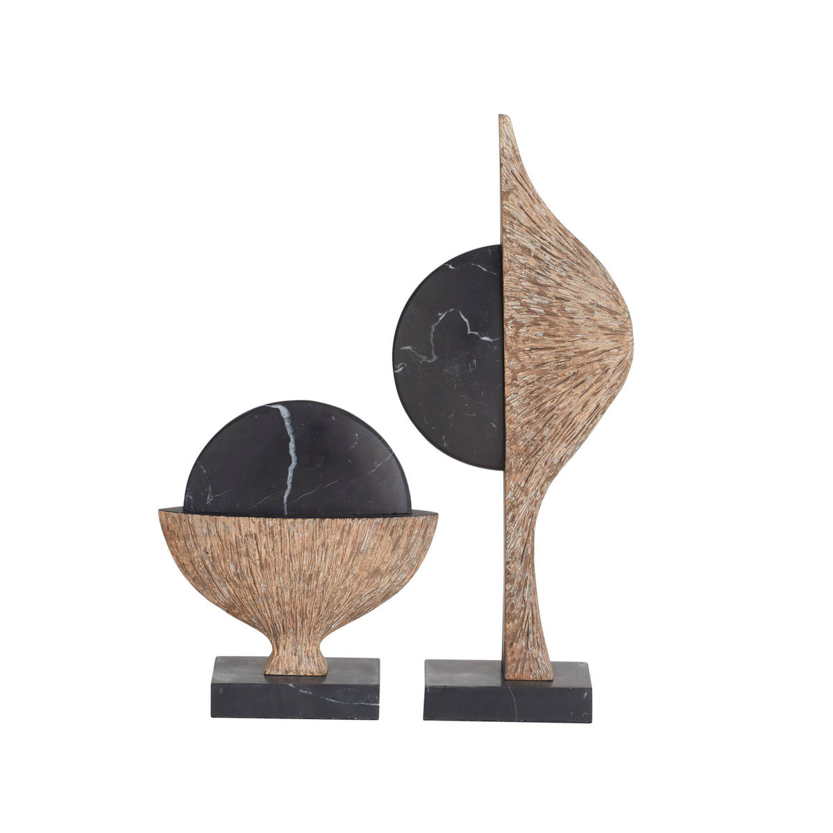Arteriors ASC27 Flojo Sculptures, Set of 2