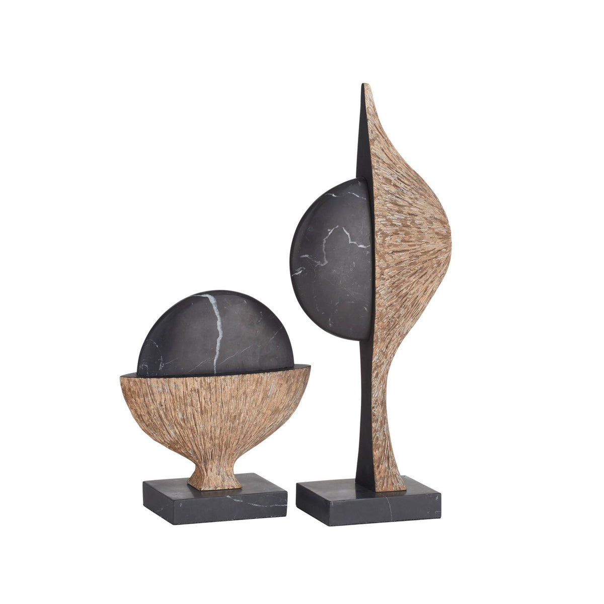 Arteriors ASC27 Flojo Sculptures, Set of 2