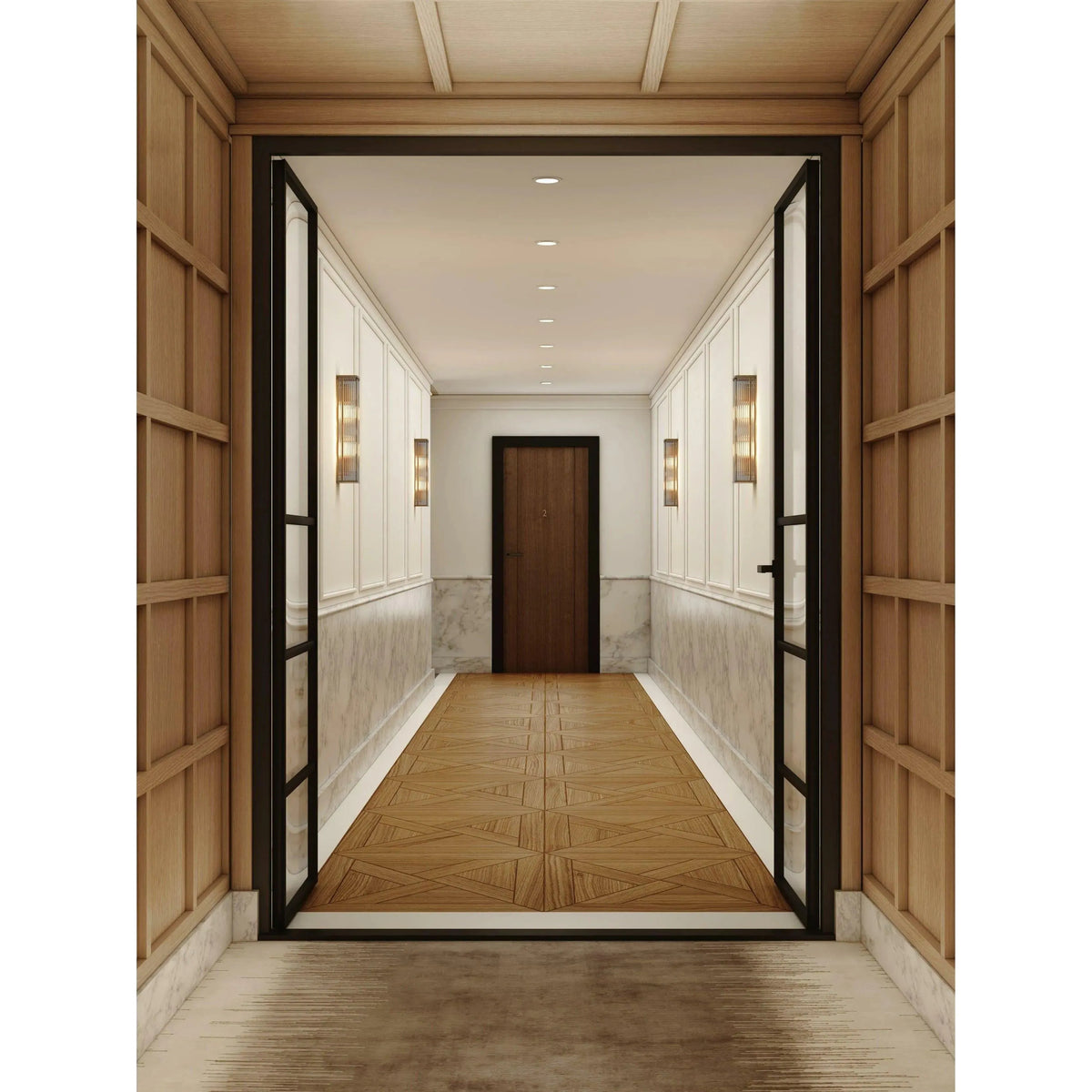 Astro Lighting - Avignon Square 500 Wall Light - 1427015 | Montreal Lighting & Hardware